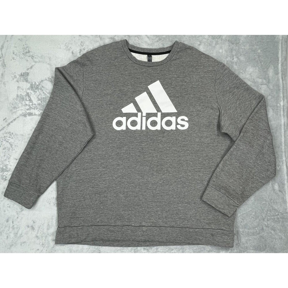 Adidas Golf Sweatshirt Men's XXL Gray Casual Athletic Fleece